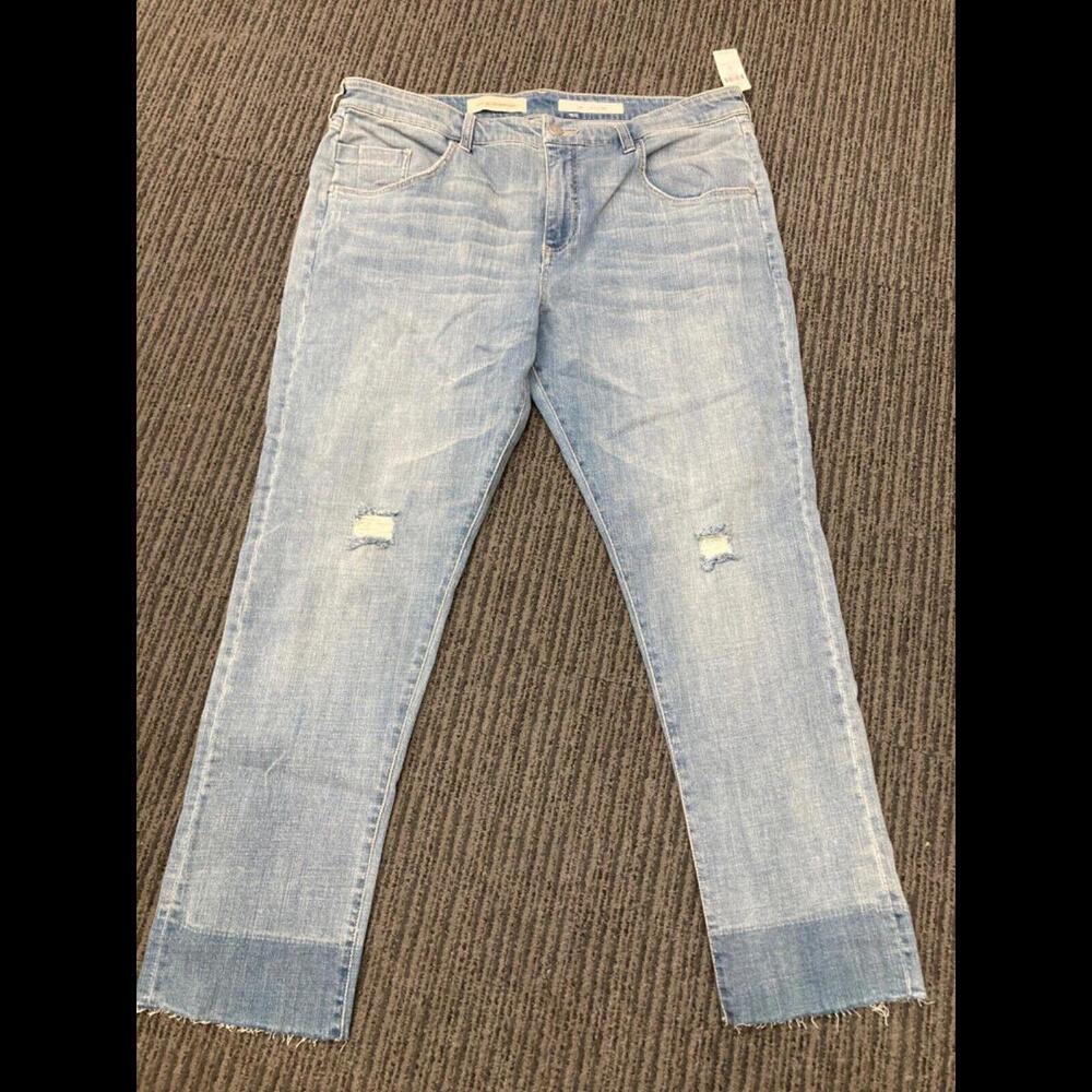 NWT New Anthro Pilco and Letterpress E M girls fit ankle jeans 33